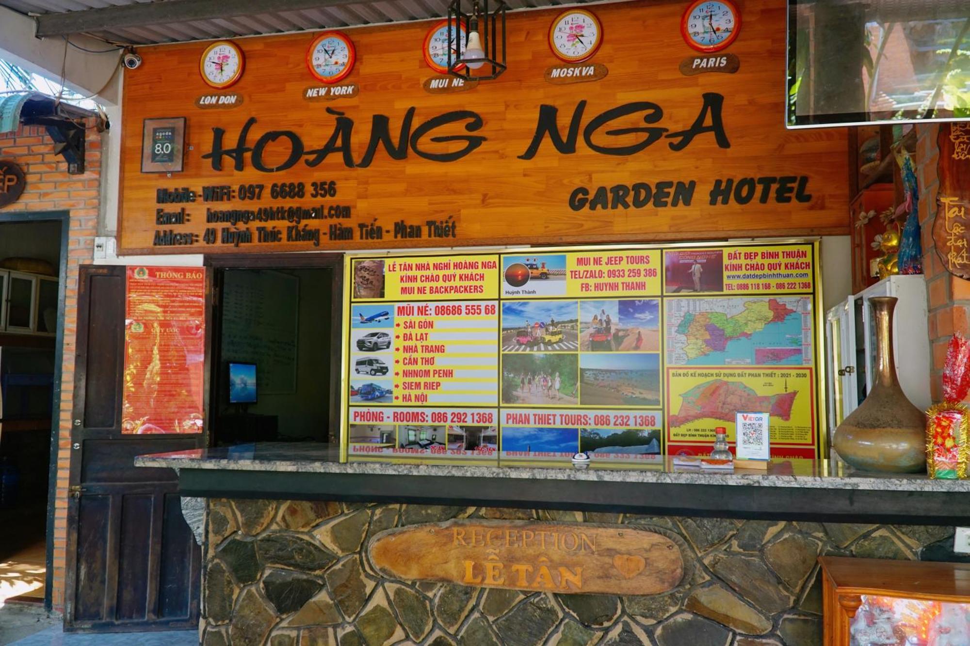 Hoang Nga Garden Guesthouse Mũi Né Eksteriør billede